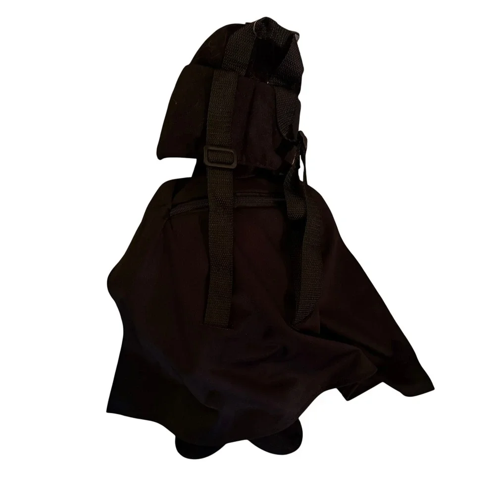 Accessory Innovations Darth Vader Plush Backpack Kids Black Star Wars Cape 19